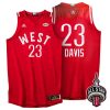 anthony davis western jersey red