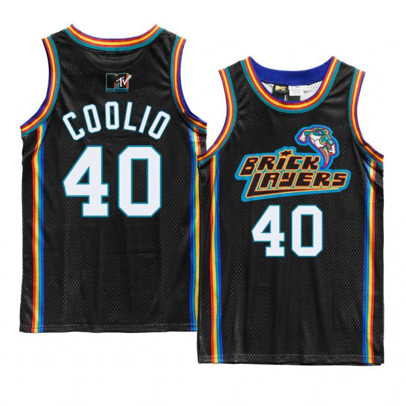 artis leon ivey jr. coolio mtv bricklayers x aaliyah retro basketballjersey black