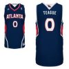 atlanta hawks 0 jeff teague revolution 30 swingman road jersey