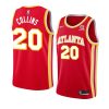 atlanta hawks john collins red icon edition jersey