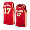 atlanta hawks onyeka okongwu red icon edition jersey