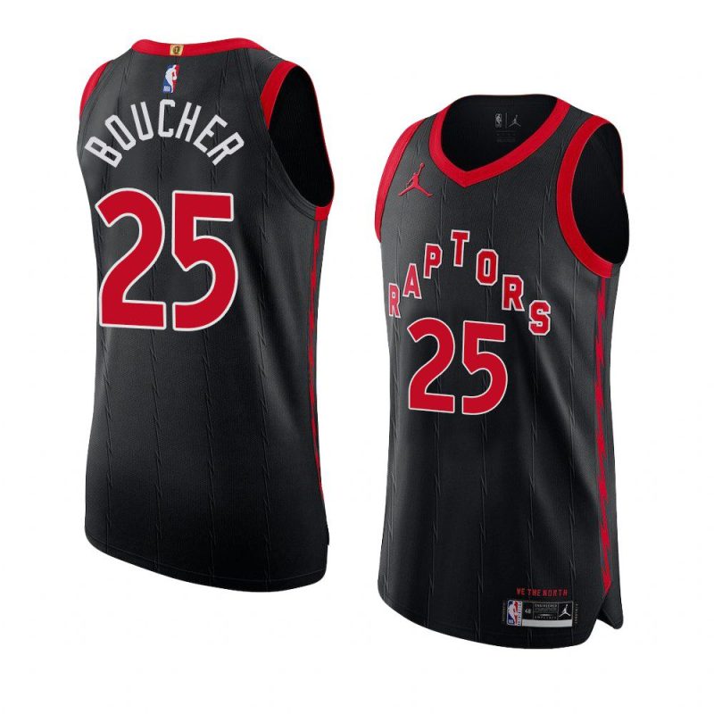 authentic chris boucher jersey statement black