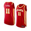 authentic trae young jersey icon red