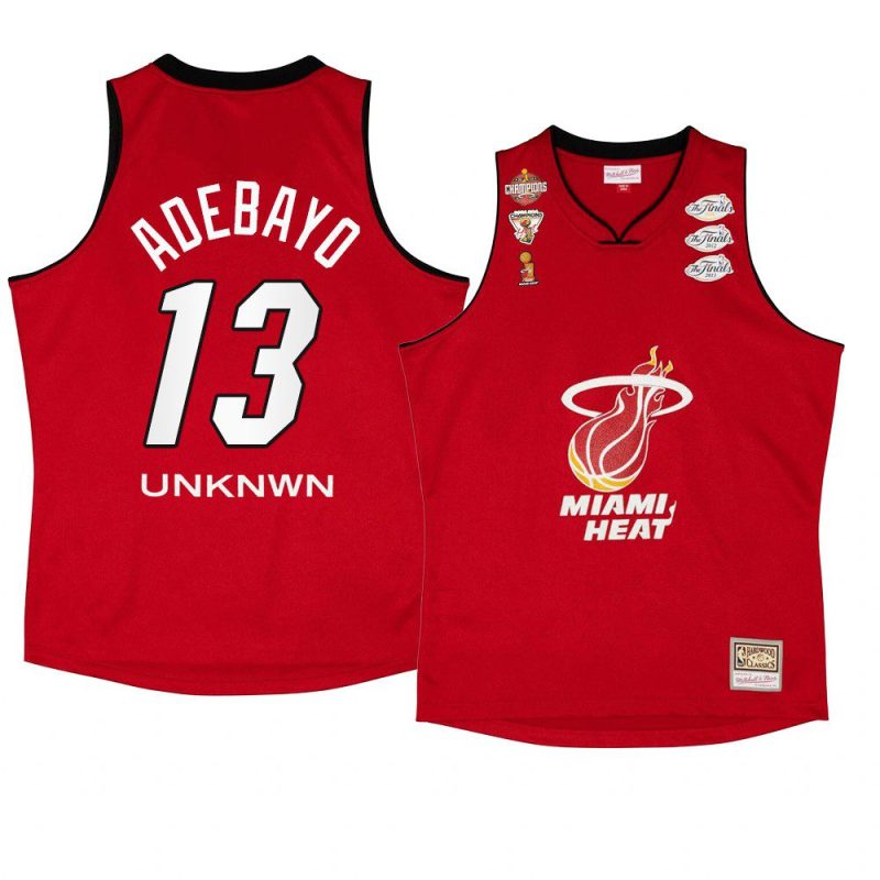 bam adebayo heatjersey my towns unknwu red