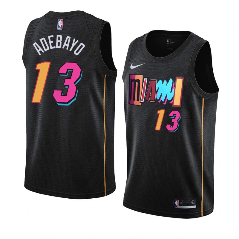 bam adebayo swingmanjersey city edition black