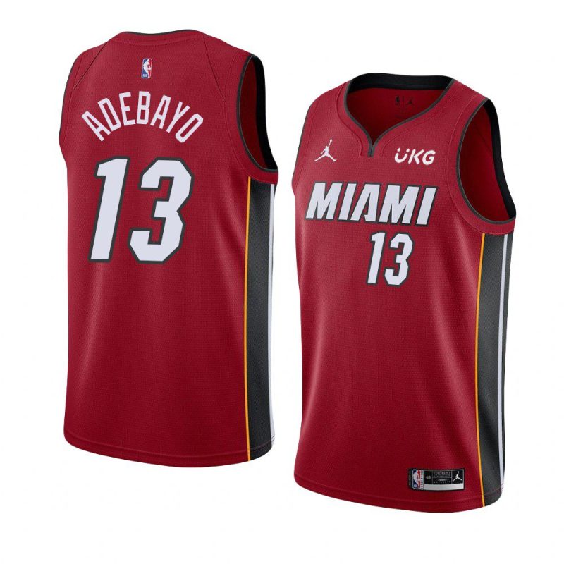 bam adebayo swingmanjersey statement edition red