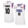 basketball team evan fournier 2021 tokyo olympics white jersey