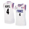 basketball team thomas heurtel 2021 tokyo olympics white jersey