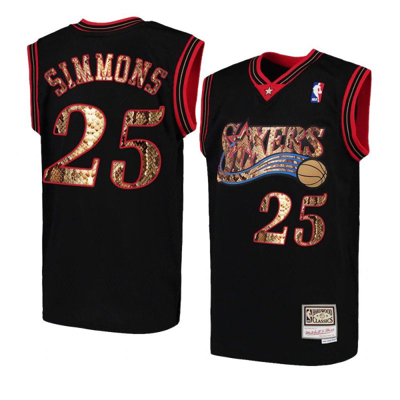 ben simmons jersey python skin hwc black