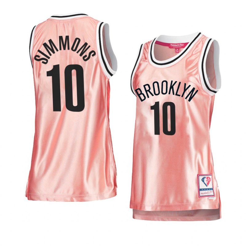 ben simmons women 75th anniversary jersey rose gold pink