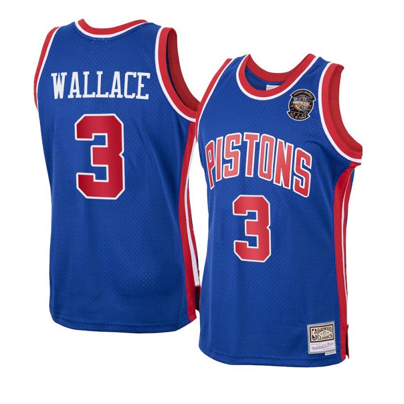 ben wallace navy 2021 naismith hall of fame jersey