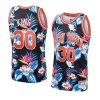 bernard king black floral fashion jersey