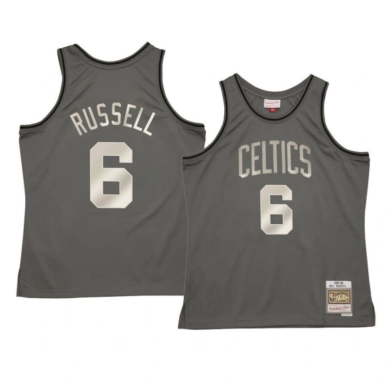 bill russell swingmanjersey metal works gray