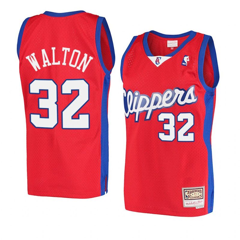 bill walton jersey hardwood classics 2001 02 red