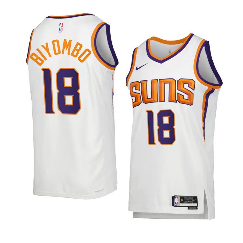 bismack biyombo sunsjersey 2022 23association edition whiteswingman