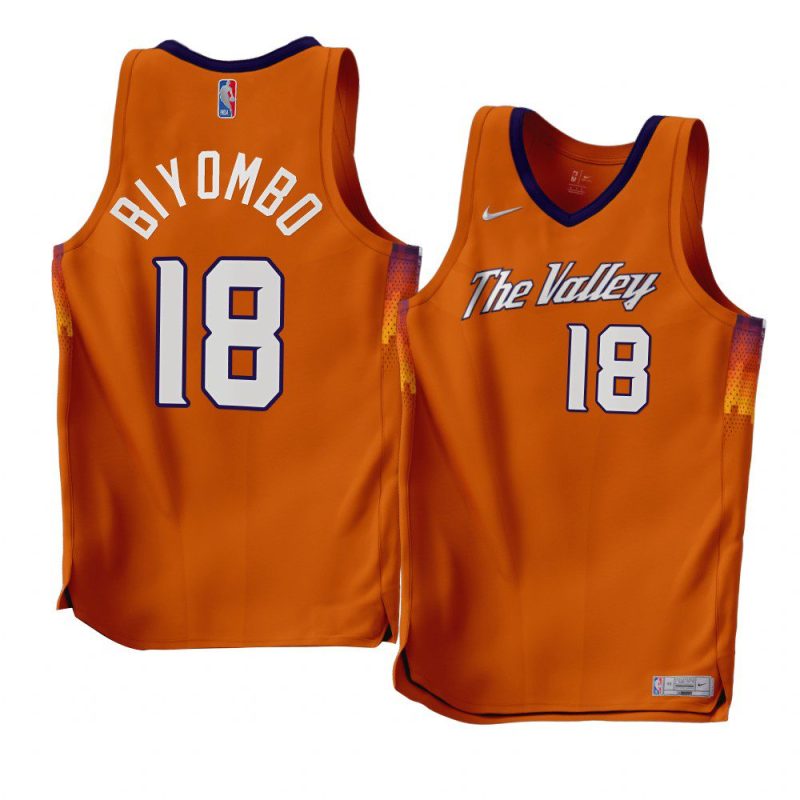 bismack biyombo sunsjersey 2022 23earned edition orange