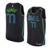 black 2018 19 city men luka doncic jersey