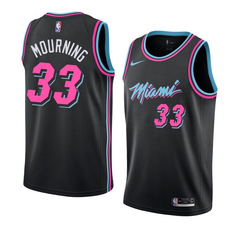 black heat alonzo mourning vice night men's jersey