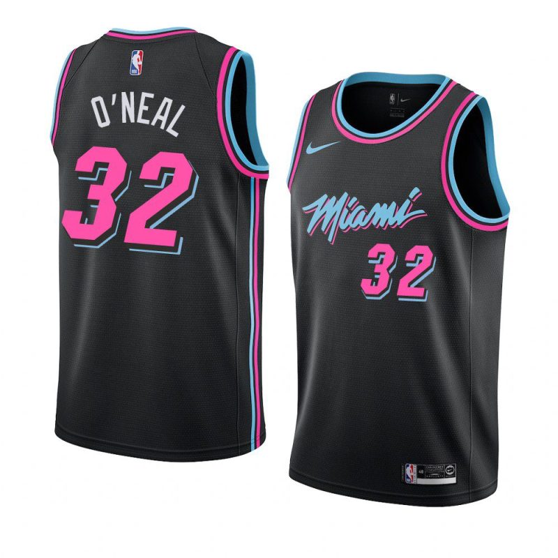 black heat shaquille o'neal vice night men's jersey