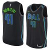 black men's 2017 18 dirk nowitzki jersey