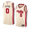 blazers damian lillard city jersey men's cream 2019 20