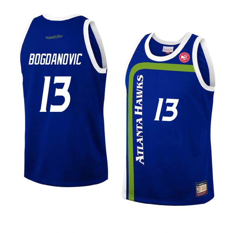 bogdan bogdanovic fashion jersey hardwood classics blue