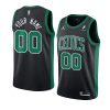 boston celtics custom black statement jersey