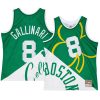 boston celtics danilo gallinari white green big face 5.0 mentank top