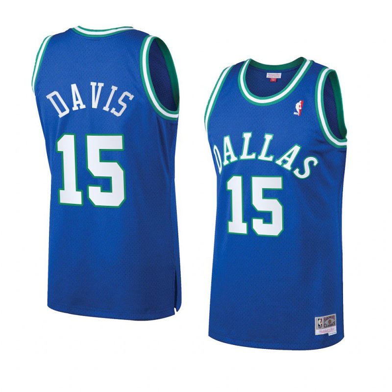 brad davis jersey heritage classic blue men's