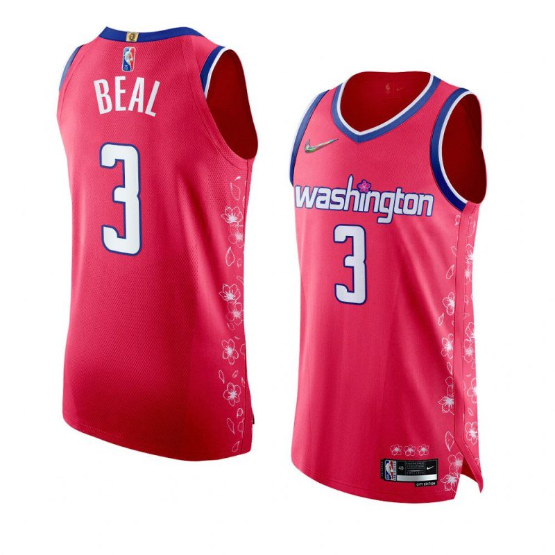 bradley beal pink cherry blossom city edition jersey