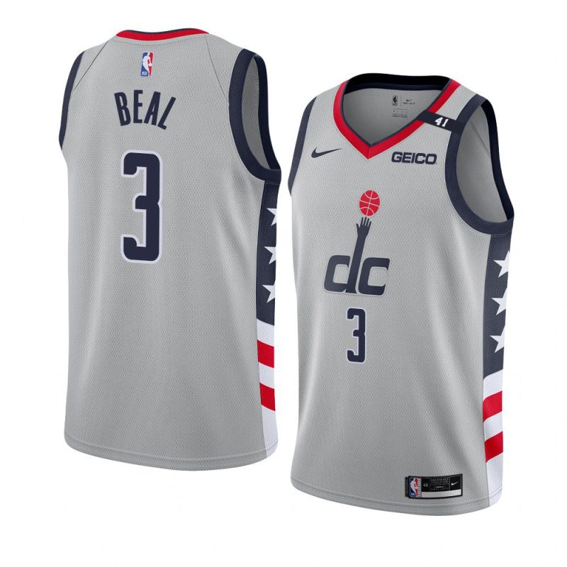 bradley beal swingmanjersey city edition gray