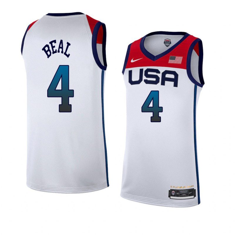 bradley beal tokyo olympics jersey basketball white 2021