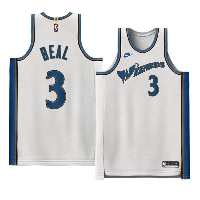 bradley beal white classic edition jersey