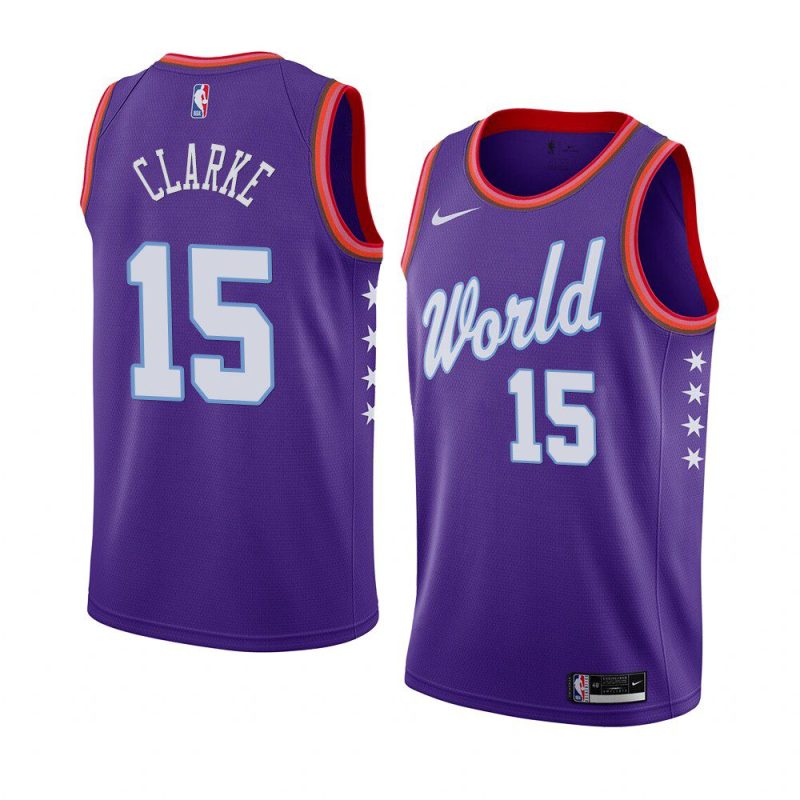 brandon clarke 2021 nba rising star jersey world team purple