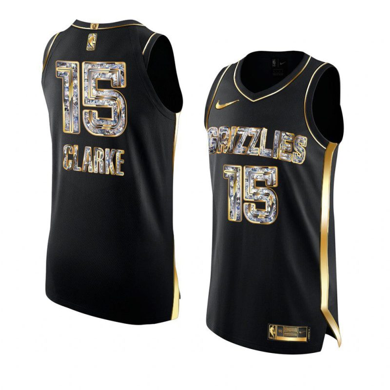 brandon clarke black 2022 nba playoffs jersey