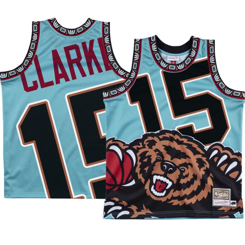 brandon clarke jersey big face black hwc men's