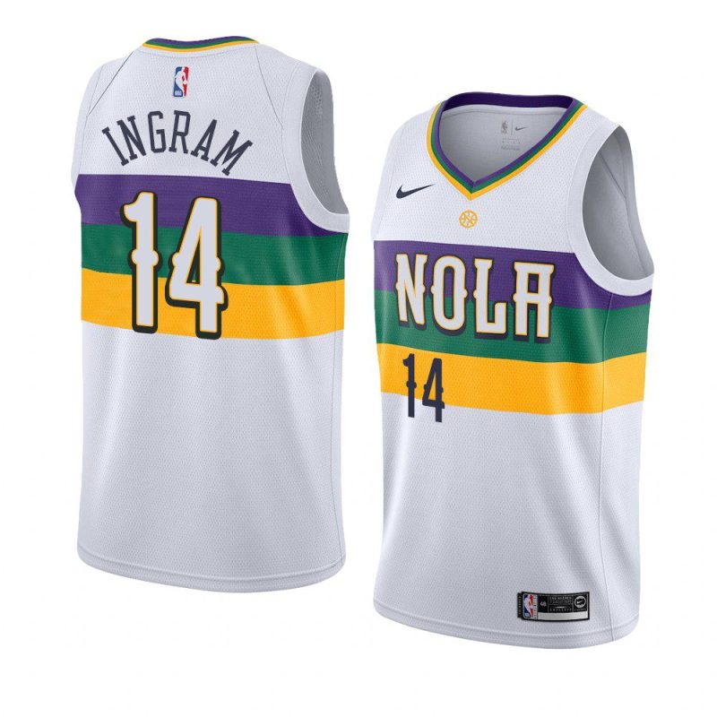 brandon ingram jersey 2019 20 men's city