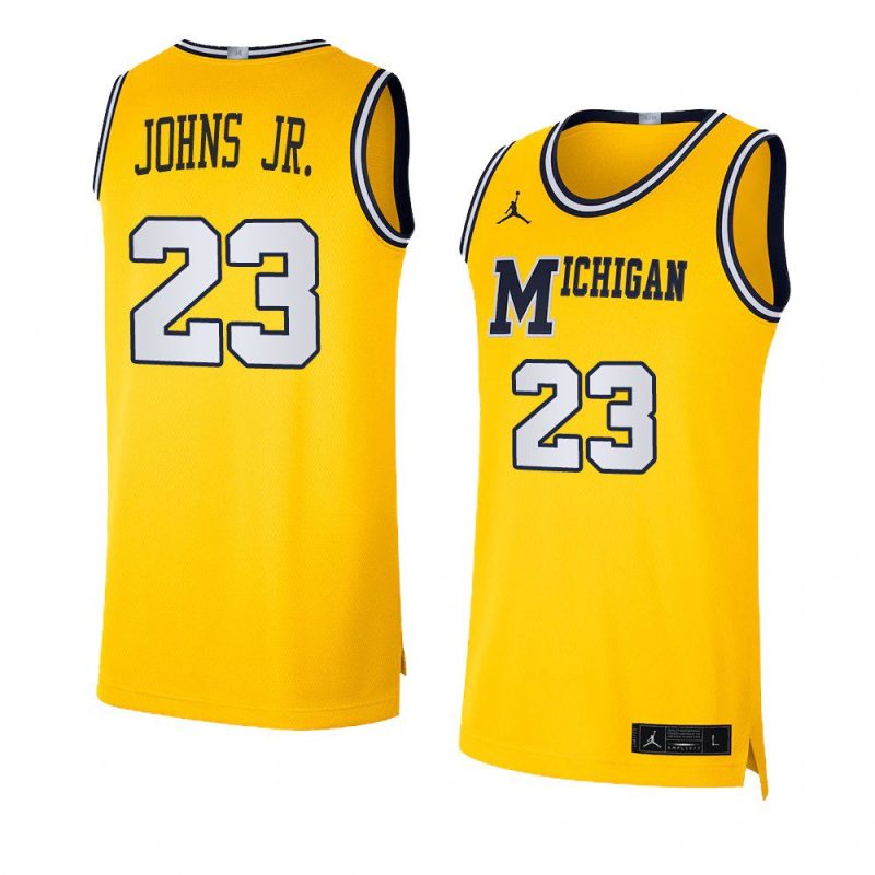 brandon johns jr. dri fit swingman jersey basketball yellow