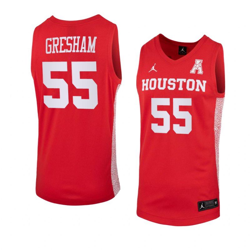 brison gresham jordan brand jersey basketball red