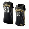 brooklyn nets nicolas claxton black authentic golden jersey