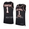 bryce thompson replica jersey retro basketball black 2022 23