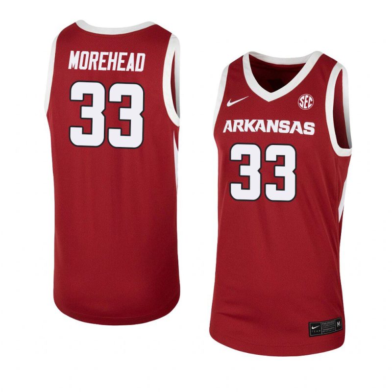 bryson morehead team jersey basketball cardinal