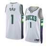 bucks no.1 dad jersey 2022 fathers day gift white