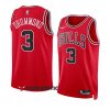 bulls andre drummond red 2022 23icon edition swingman jersey