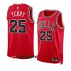 bulls dalen terry red 2022 23icon edition swingman jersey