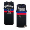 cade cunningham 2022 23pistons jersey statement editionauthentic black