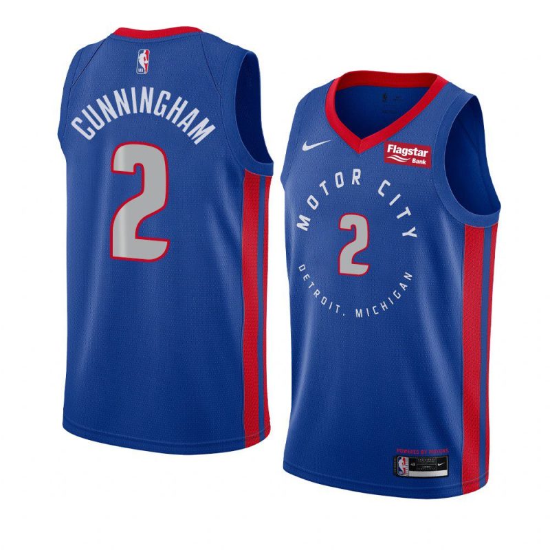 cade cunningham jersey 2021 nba draft royal