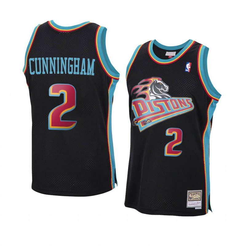 cade cunningham jersey hardwood classics black