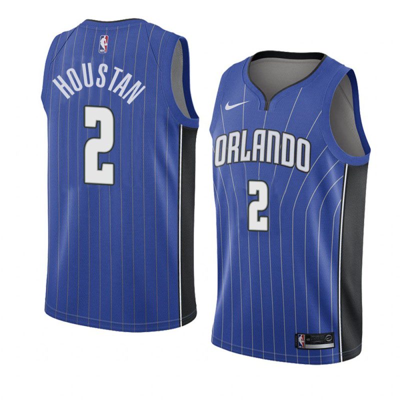 caleb houstan magic icon edition blue 2022 nba draft jersey