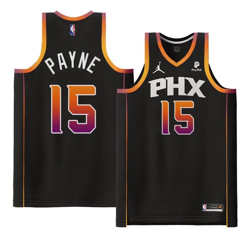 cameron payne 2022 23suns jersey statement editionauthentic black